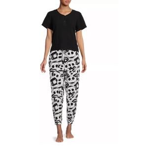 Nightmare Before Christmas Jack Skellington Halloween Pajama‎ Women's M ( H193)